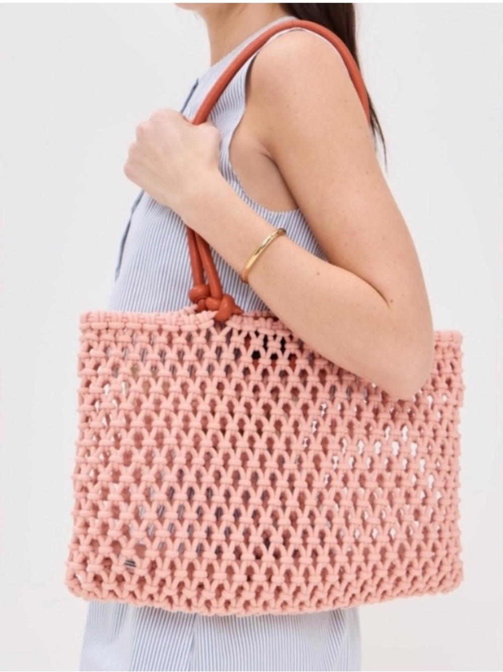 Clare V. Sandy Netted Tote - Picture 2 of 9